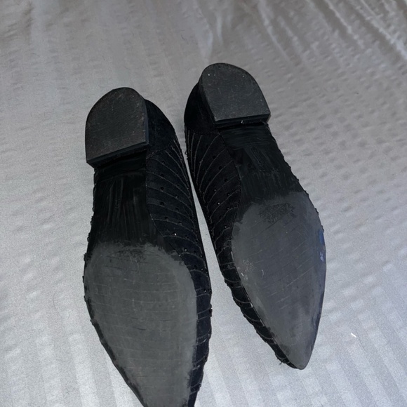 Michael Shannon Sparkly Black Business Flats | Size 6 US Women - Picture 9 of 9